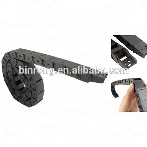 18 x 25mm 1M Semi Enclosed Type Wire Carrier Drag Chain