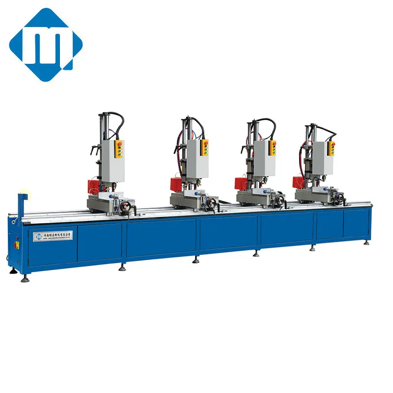 
High efficiency aluminum profile mounting holes multi head drilling machine 