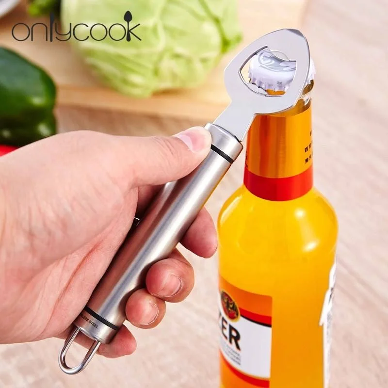 Promotional All Stainless steel high quality bar blade bottle jar opener