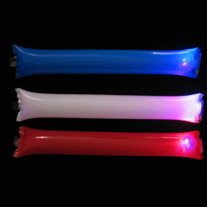 Wholesale Custom PET Led Inflatable Glow Sticks Clapper Bang Bang Stick