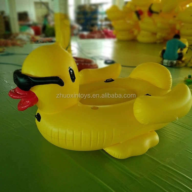 Summer hot yellow Inflatable adult size rubber Duck Pool Float