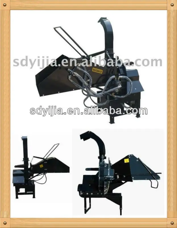2014 горячие продажи с сертификатом CE 25-50hp трактор рубительная машина
