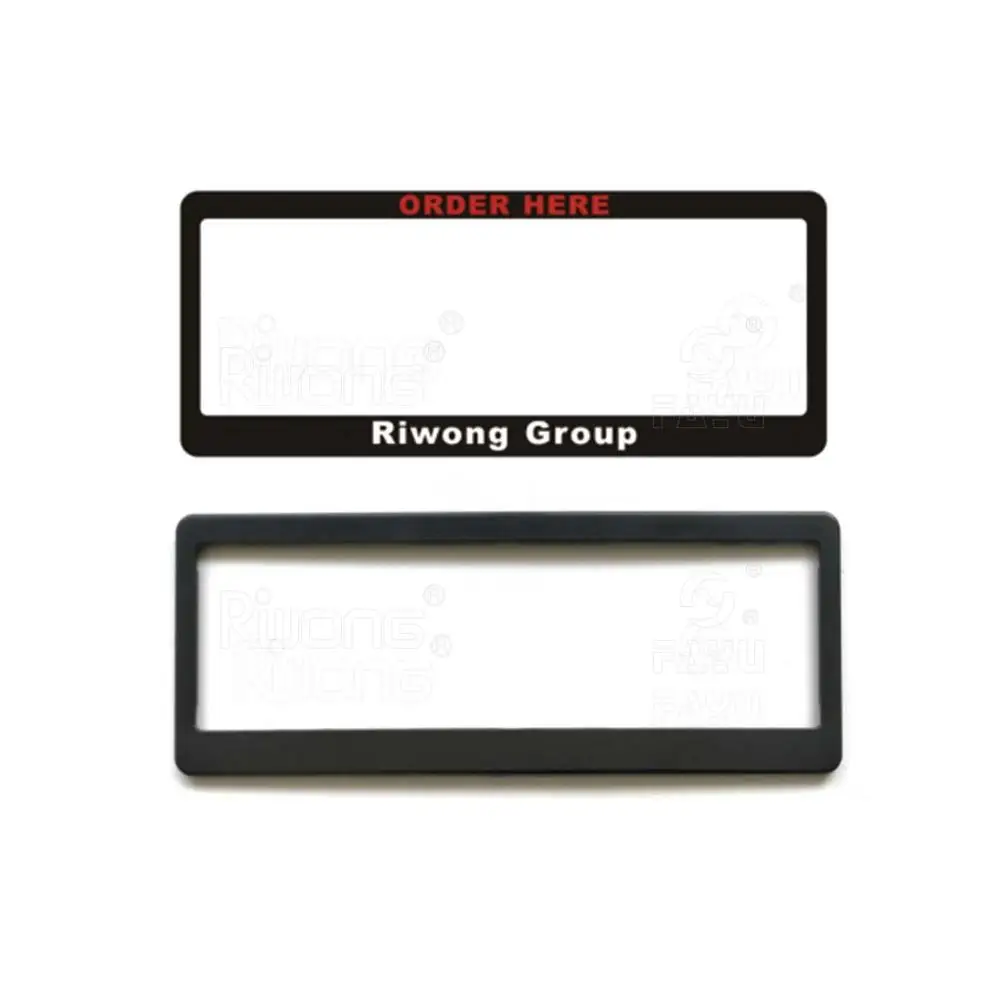 NZ number plate frame NZ Personalised winged plate frame