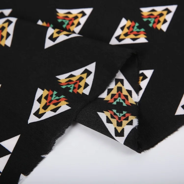 
wholesale new design100polyester custom print moss yoryu crepe chiffon fabric price per meter for dress 