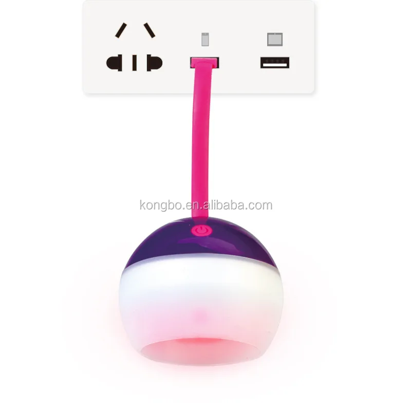 KongBo Outdoor Portable Waterproof Hanging Mini Rechargeable LED Camping Lamp