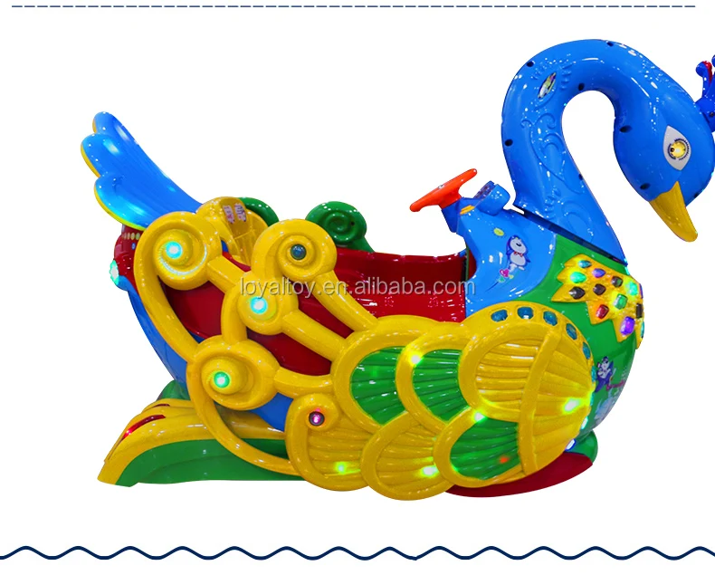 2022 coin operated kiddie ride, swan amusement ride, commercial grade amusement arcade for sale