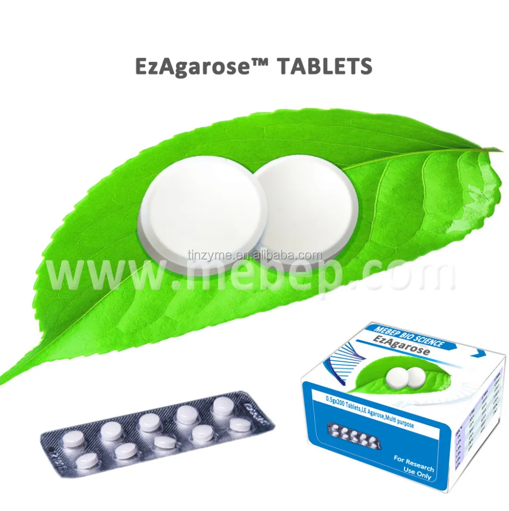 LE Agarose Tablets Pre-weighted Agarose OEM avilable