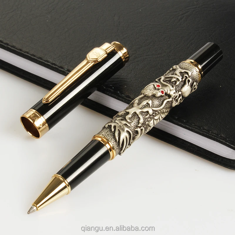 Jinhao 9992 auspicious Dragon series iridiom nib screw type converter Fountain Pen
