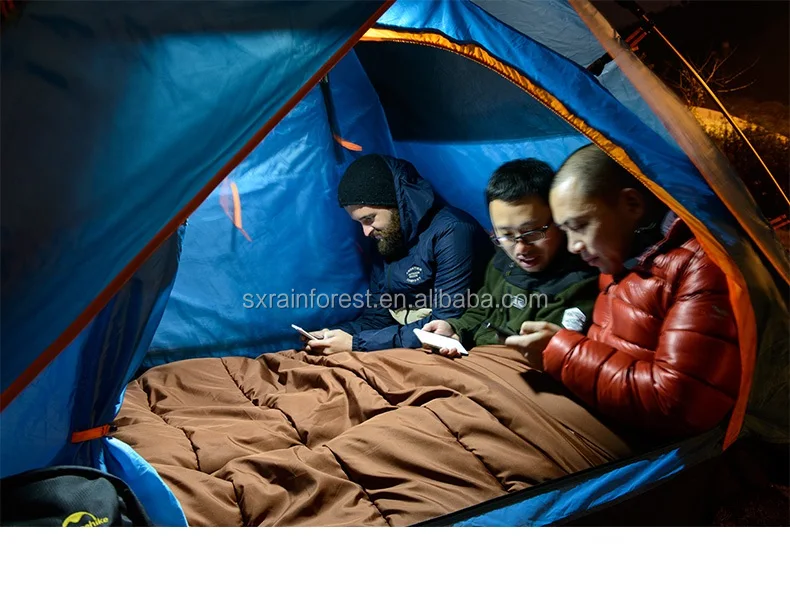 family pack big size walking sleeping bag ultraportability wild camping sleeping bag adults sleeping bag