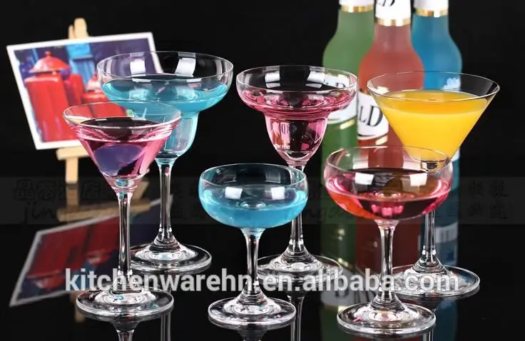 
Haonai glassware cocktail glass/best price martini glass/lead free glass cup 