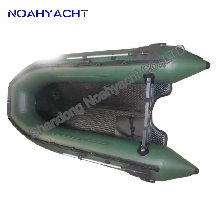 VIB floor PVC inflatable pontoon fishing boat for sale