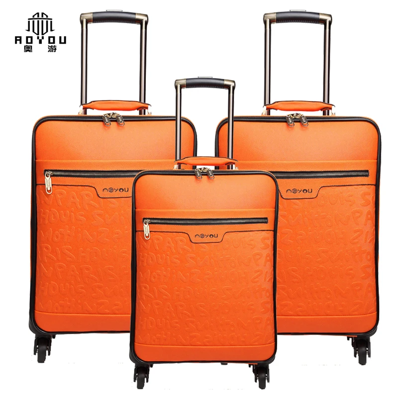 
3pcs 16/20/24 inch High Quality luggage sets luggage cover suitcase travel bags 