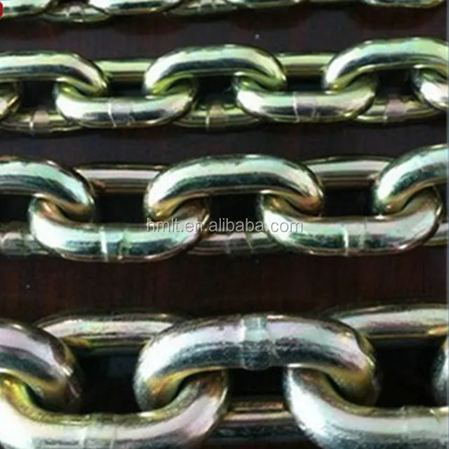 EN818-2 6x18mm G80 galvanized small link chain