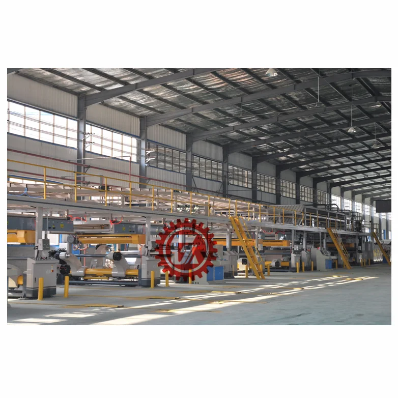 Высокоскоростная гофрированная картонная коробка 3 5 7 слойная машина/Автоматическая производственная линия гофрированного картона