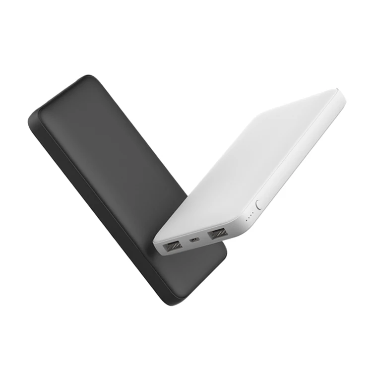 2019 NEW! Carbon fiber pattern quick custom logo 10000mah universal power bank with fc ce rohs