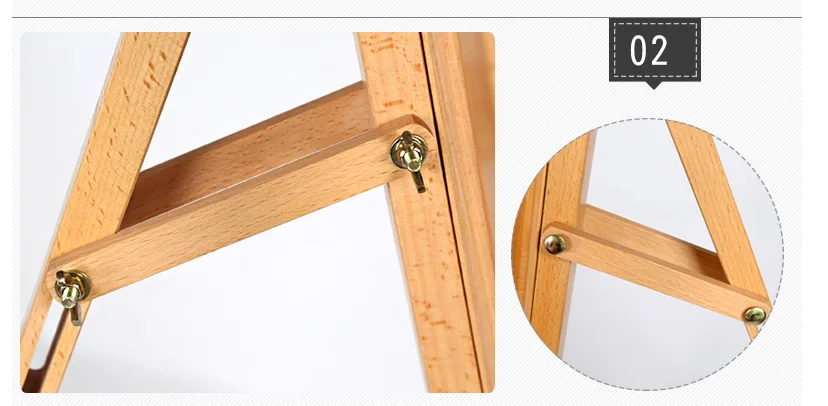 BOMEIJIA New Products Professional Factory 1.5M Lift Type Wood Art Easels for Painting