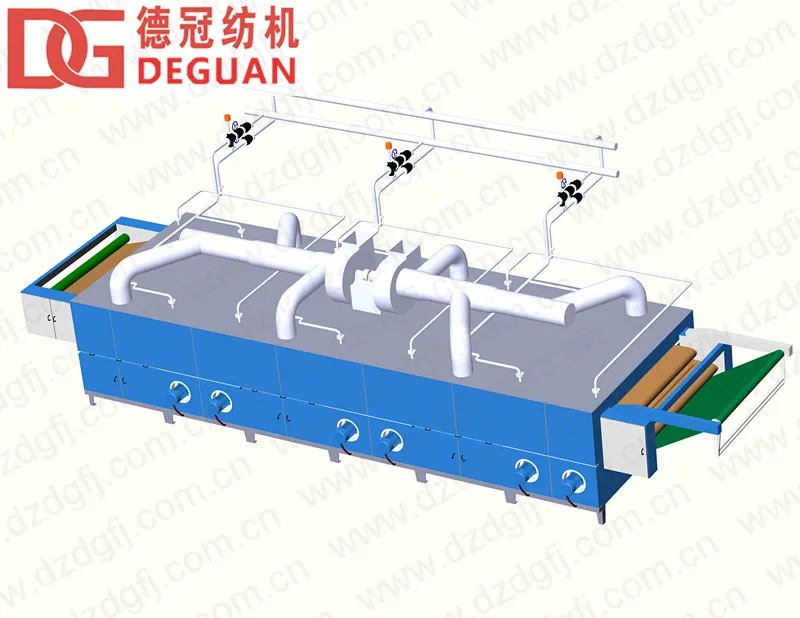 DEGUAN DG станок для непрерывной сушки полотенец для махровых полотенец для текстильной отделочной машины