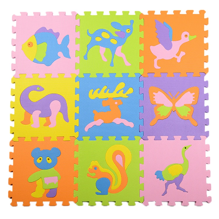 Foam sheet 1mm thick plastic puzzle exercise mat flooring material plastic foam sheets baby carpet eva floor