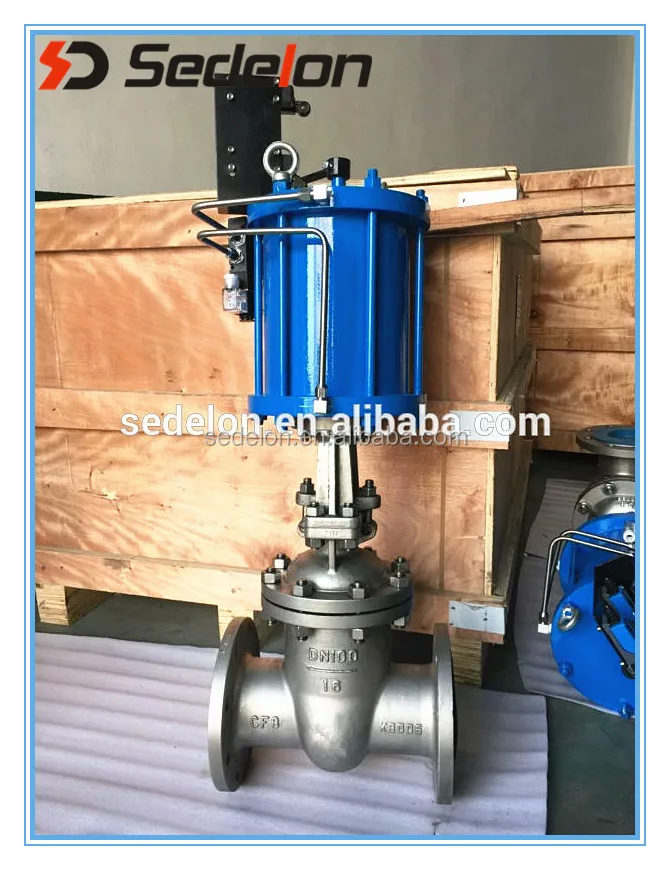 
sedelon gate valve with pneumatic actuators and manual manufacturers 