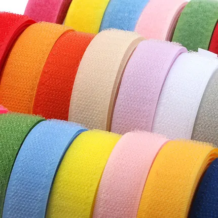 Factory direct high quality colorful reusable micro hook and loop tape
