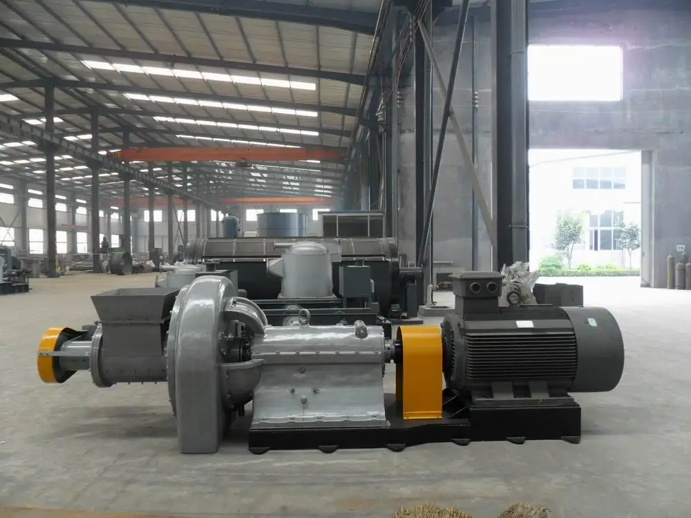 wood bamboo reed pulp making high consistency refiner machine