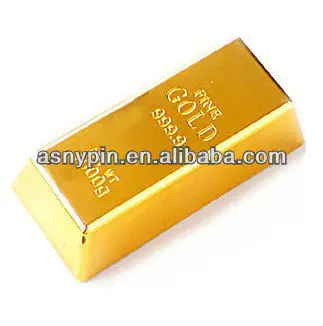 Золотые слитки бар дверный стоп/вес бумаги