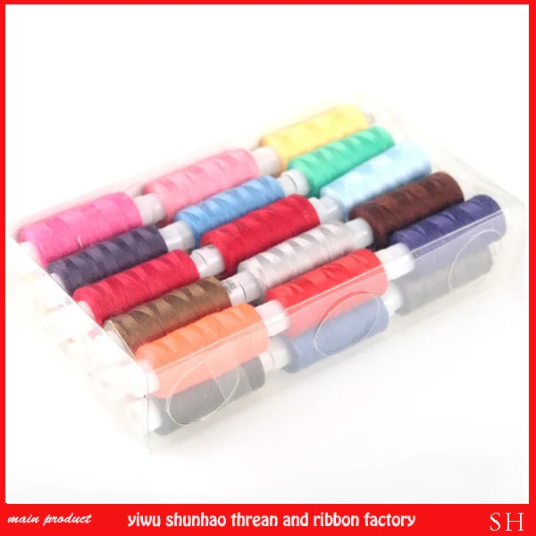 Polyester Thread Set Strong And Durable Sewing Threads For Hand Machines Sewing Thread Supplies