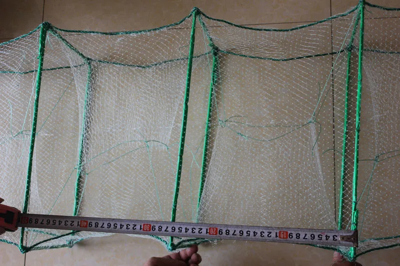 Factory Crab traps for mud crab lobster trap with Len. 9.41m 31 sections 38 cmx 23cm  Net 1.8cm Str. mesh