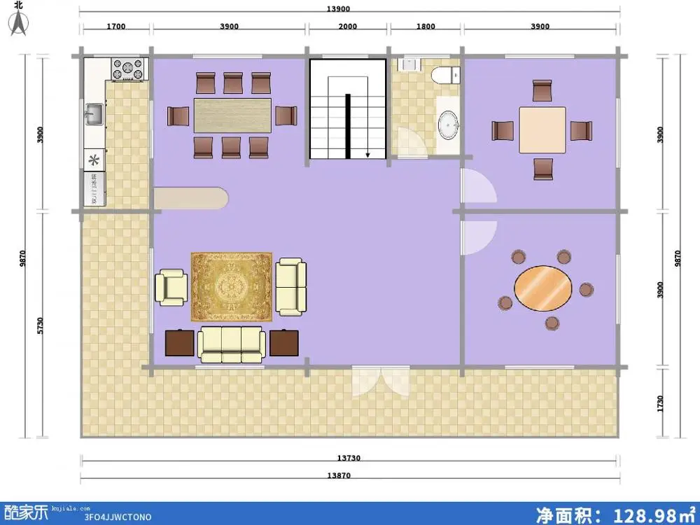 2-story wood prefabricated houses and villas