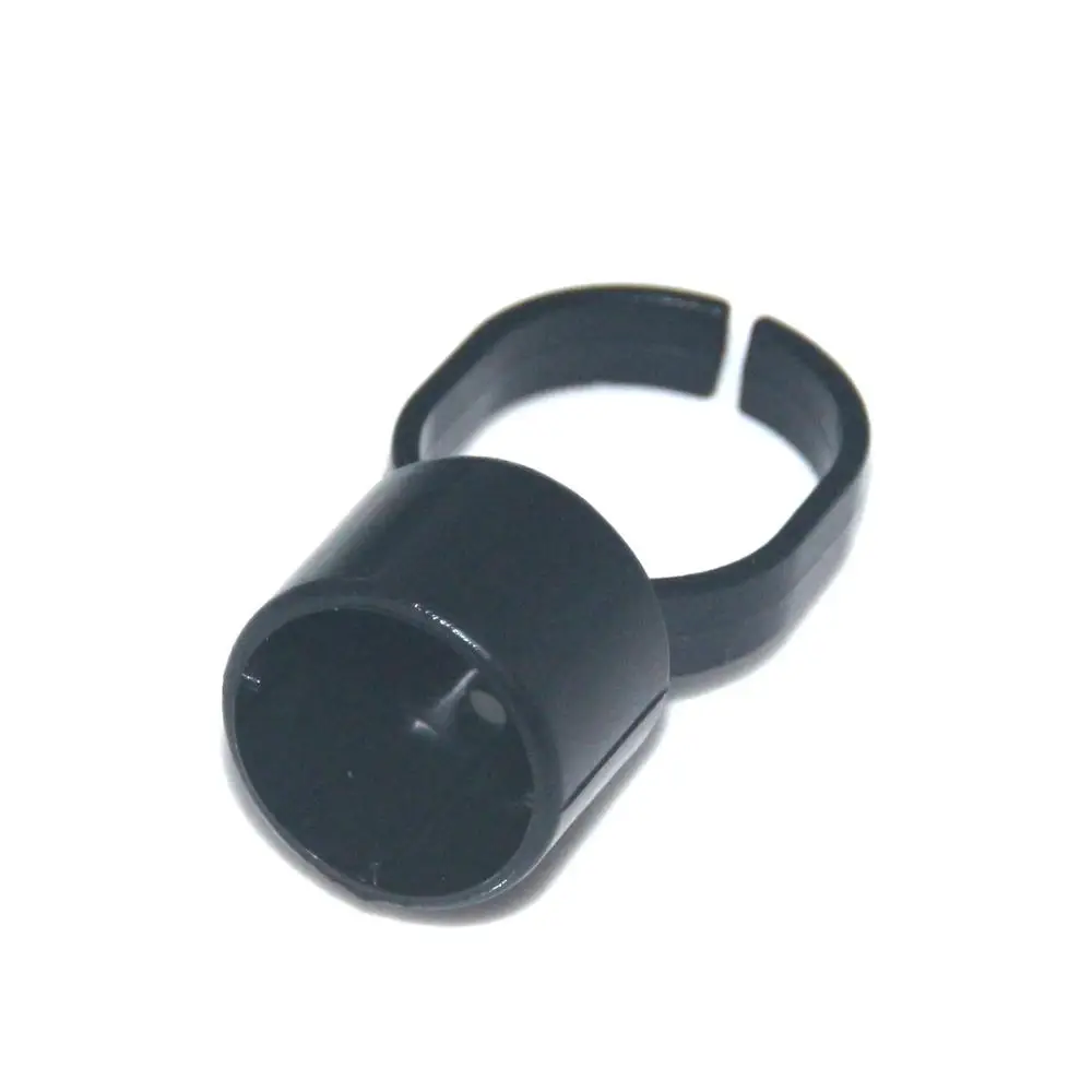 Microblading Ring Cups with sponge Disposable Tattoo eyebrow pigment holder for Permanent Makeup Accessories