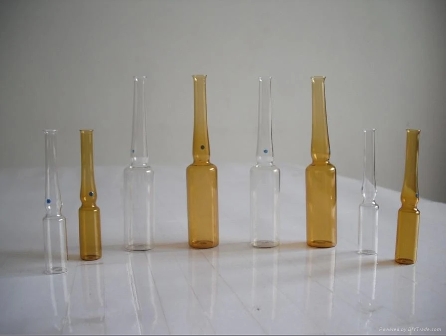 ISO and YBB 1ml/2ml/3ml/5ml Glass Ampoule Injection Ampoule