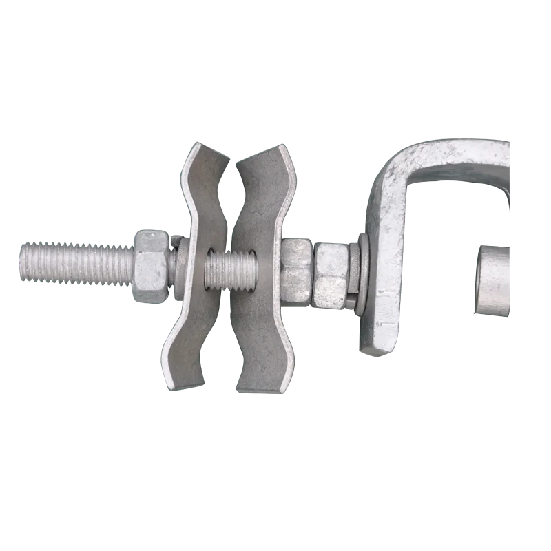 OPGW metal type down lead clamp for tower