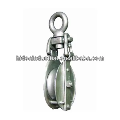 Snatch Block with Eye Self-locking For Manila Rope