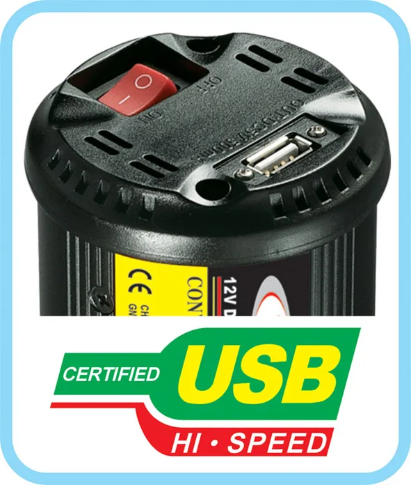 Ac Car Power Cup Inverter Single 12V 50/60Hz 150W Shut Down & Alarm Modified Sine Wave inverter