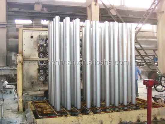 Hot top extrusion aluminium billet casting machine