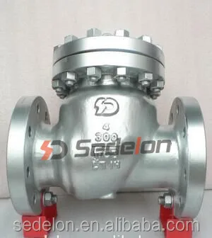 
API 607 Firesafe Swing Check Valve WCB A216 Trim 1/5/8 