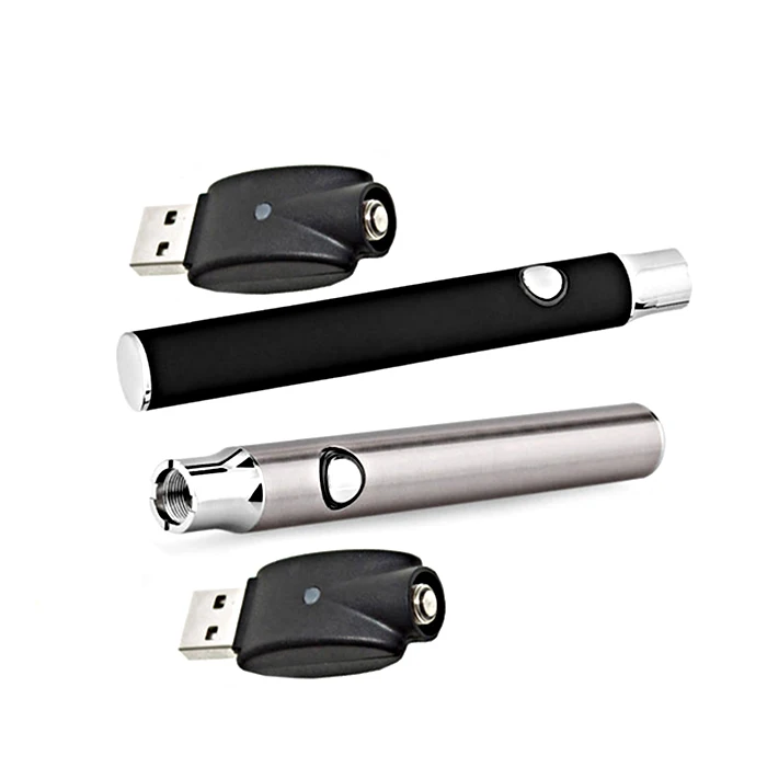 
2019 Hot selling electronic cigarette accessory 510 cbd battery vape pen 400mAh with USB charger 
