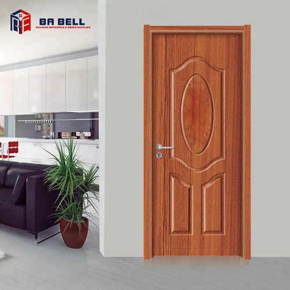Cheap latest design wooden  interior door room  kerala front door designs mdf doors