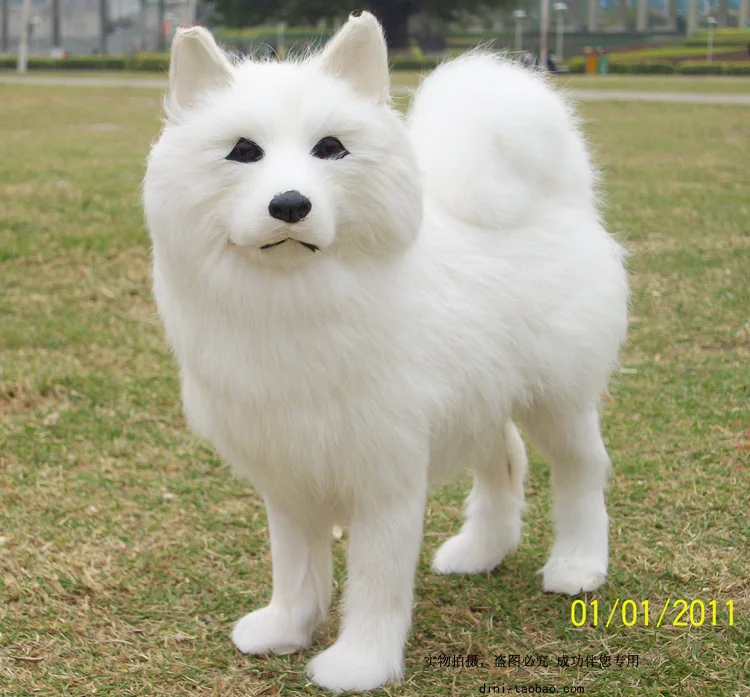 large samoyed stuffed animal