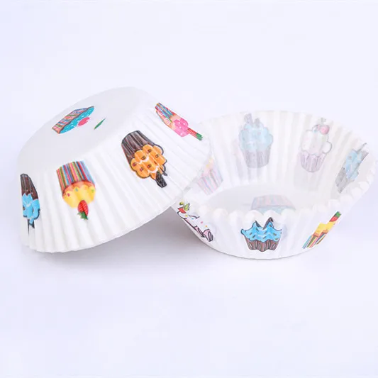 Wholesale Paper Muffin Cups Greaseproof Tulip Baking Cups Cake Tools