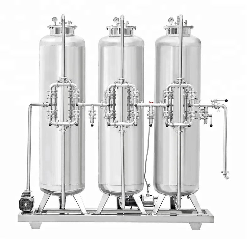 SS FRP RO PURE DRINKING WATER PRODUCTION WATER TREATMENT EQUIPMENT 1000LPH