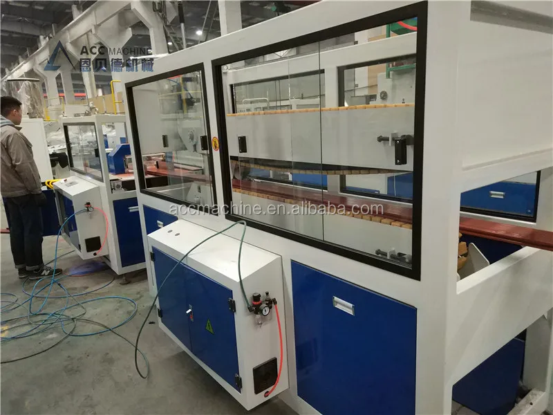 WPC foamed plate production machine/wood plastic door/board extrusion line