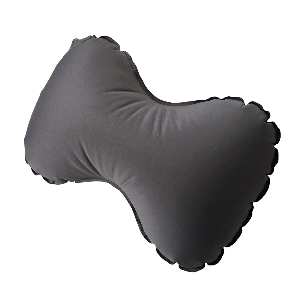 
Outdoor use neck pillow inflatable foam pillow air filled back pillow 