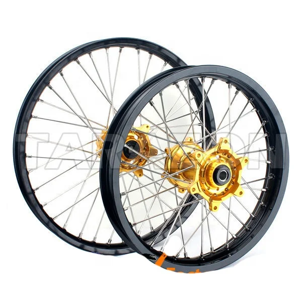 Tarazon brand spoke wheels dirt bike CNC wheel rim