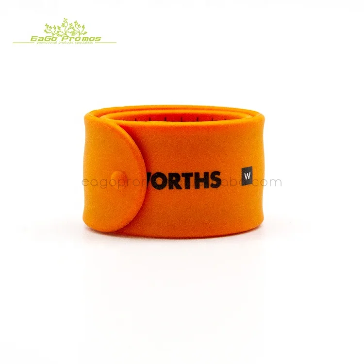 2022 2023  Latest Customs Design slap band  Silicone Bracelets with no minimum