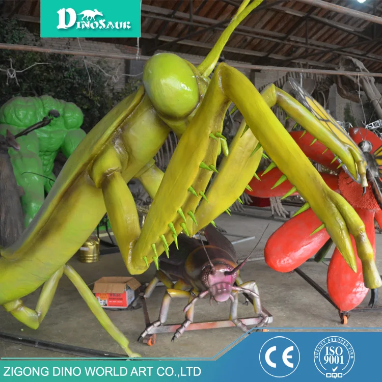 Перемещение в Натуральную Величину аниматроник Имитации Mantis