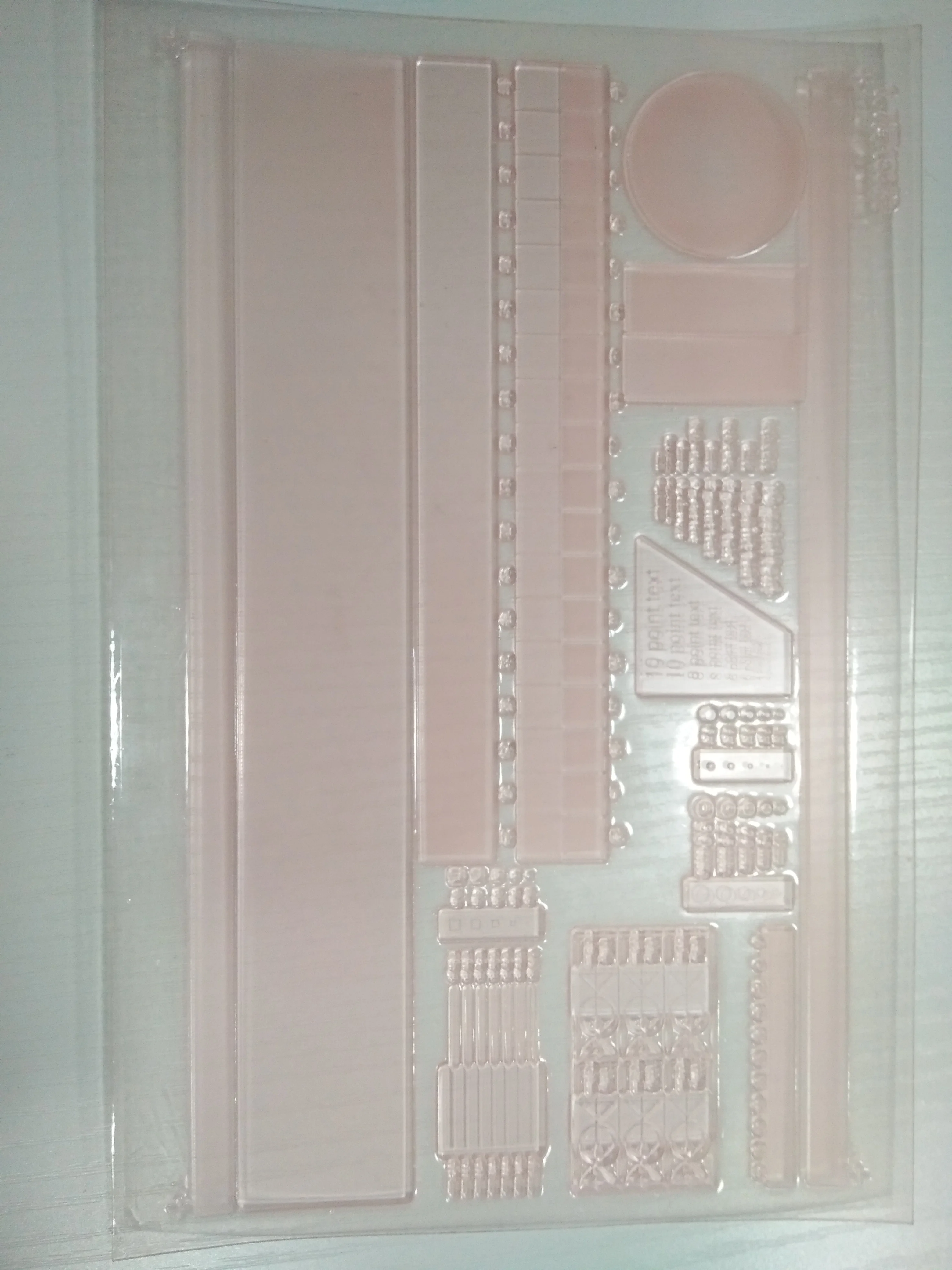 Photopolymer stamps flexo plate cutter water wash