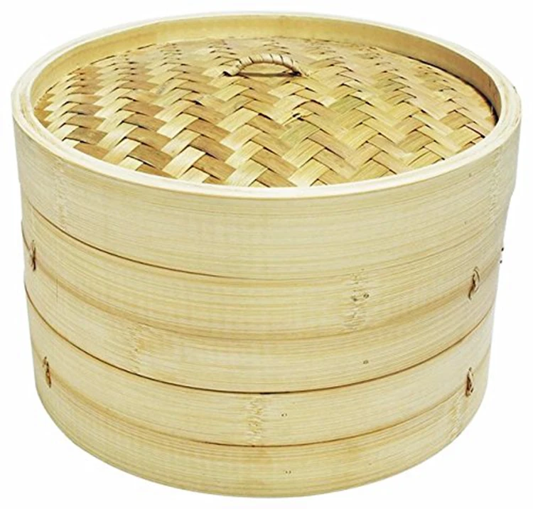 factory outlet customized logo and size dim sum steamer set idli cooker bamboo food steamers for Chinese food dumpling