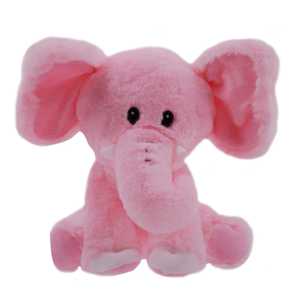 Big ears pink plush elephant soft toys elephant