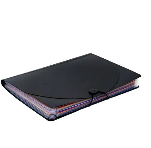 A4 Expanding Files Folders with 24 Pockets, Letter Size Portable Accordion Expandable File organizer